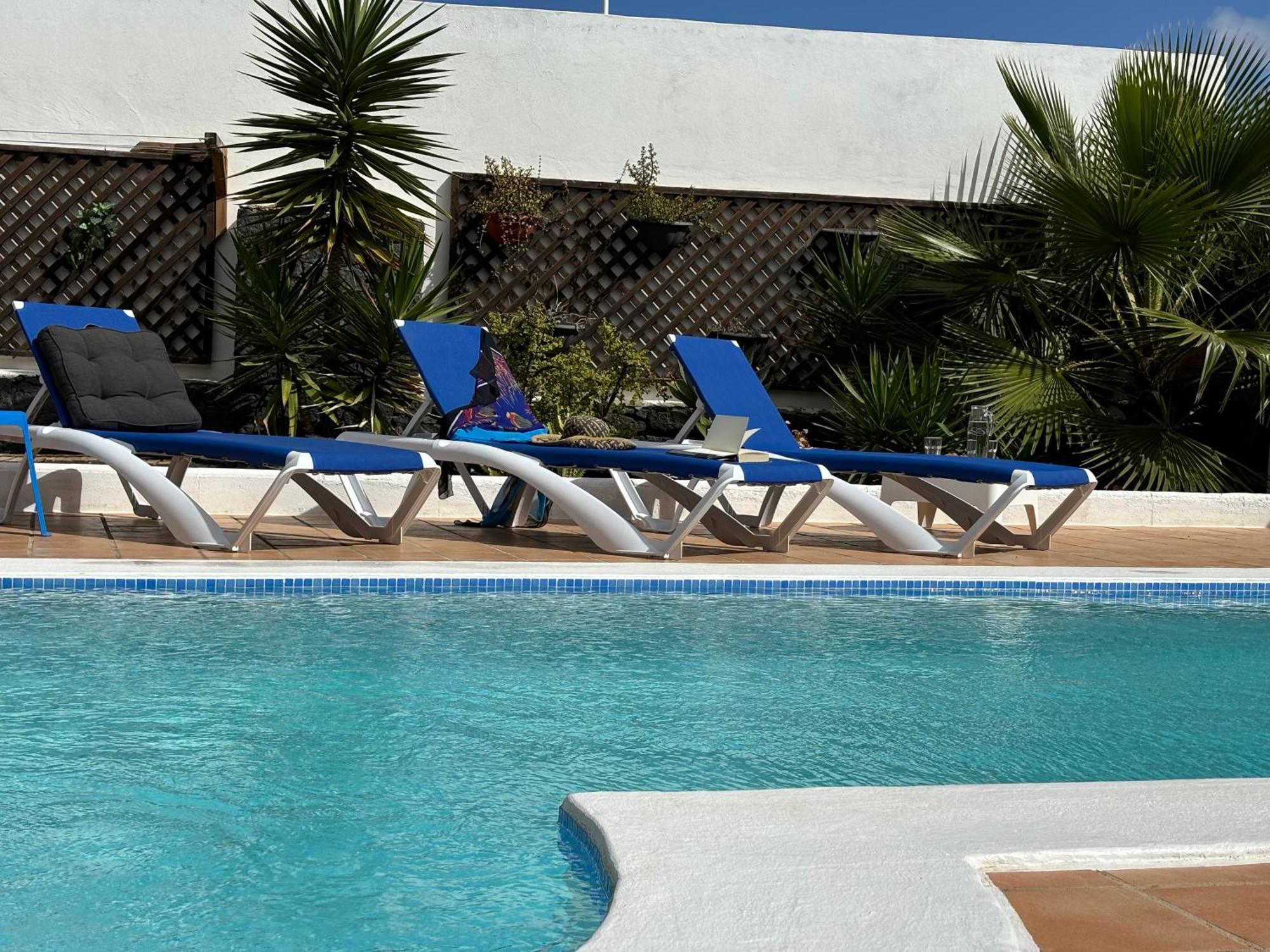 Villa Adel 56, Private Heated Pool, Parking Playa Blanca  Exteriér fotografie