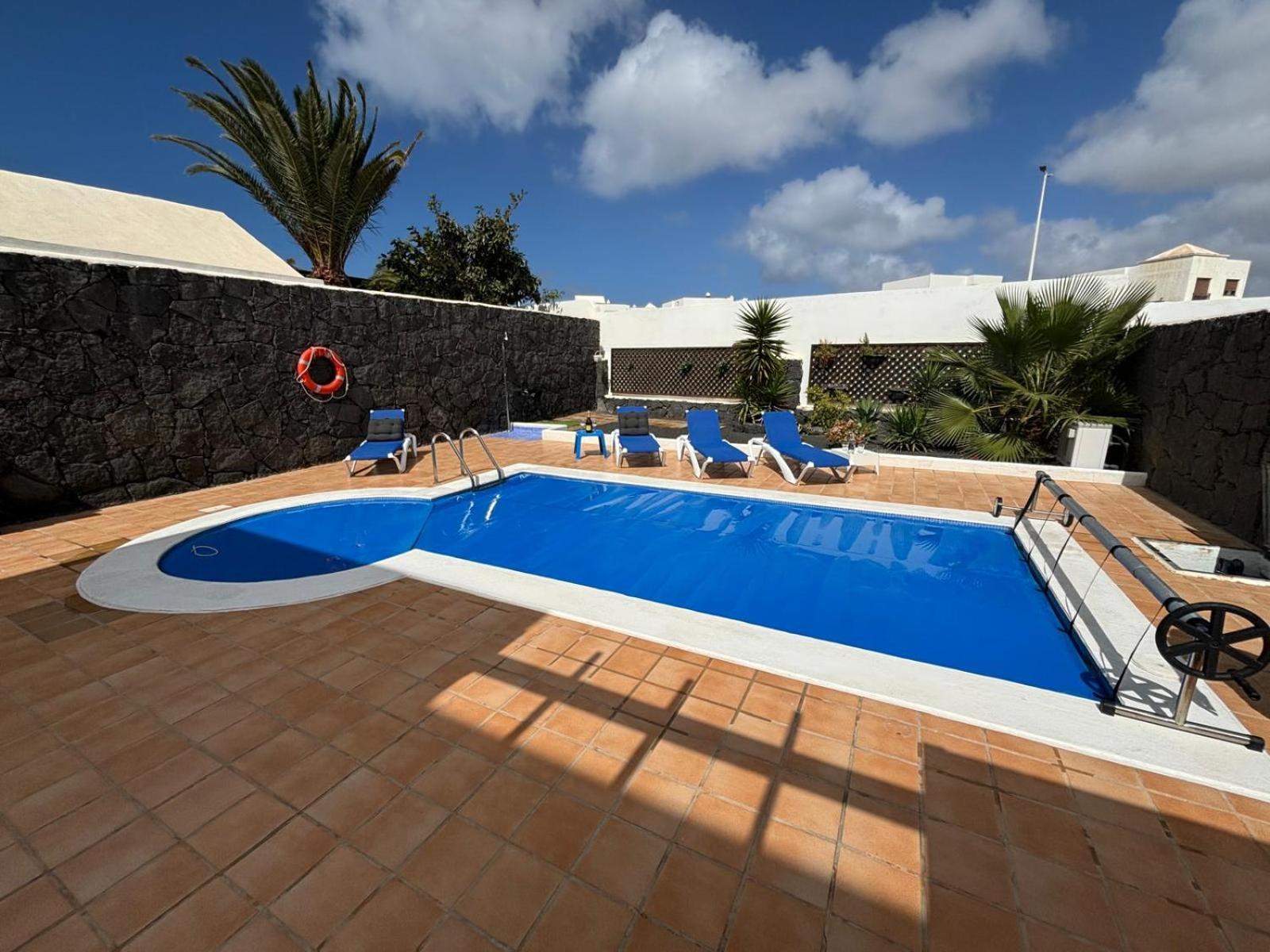 Villa Adel 56, Private Heated Pool, Parking Playa Blanca  Exteriér fotografie
