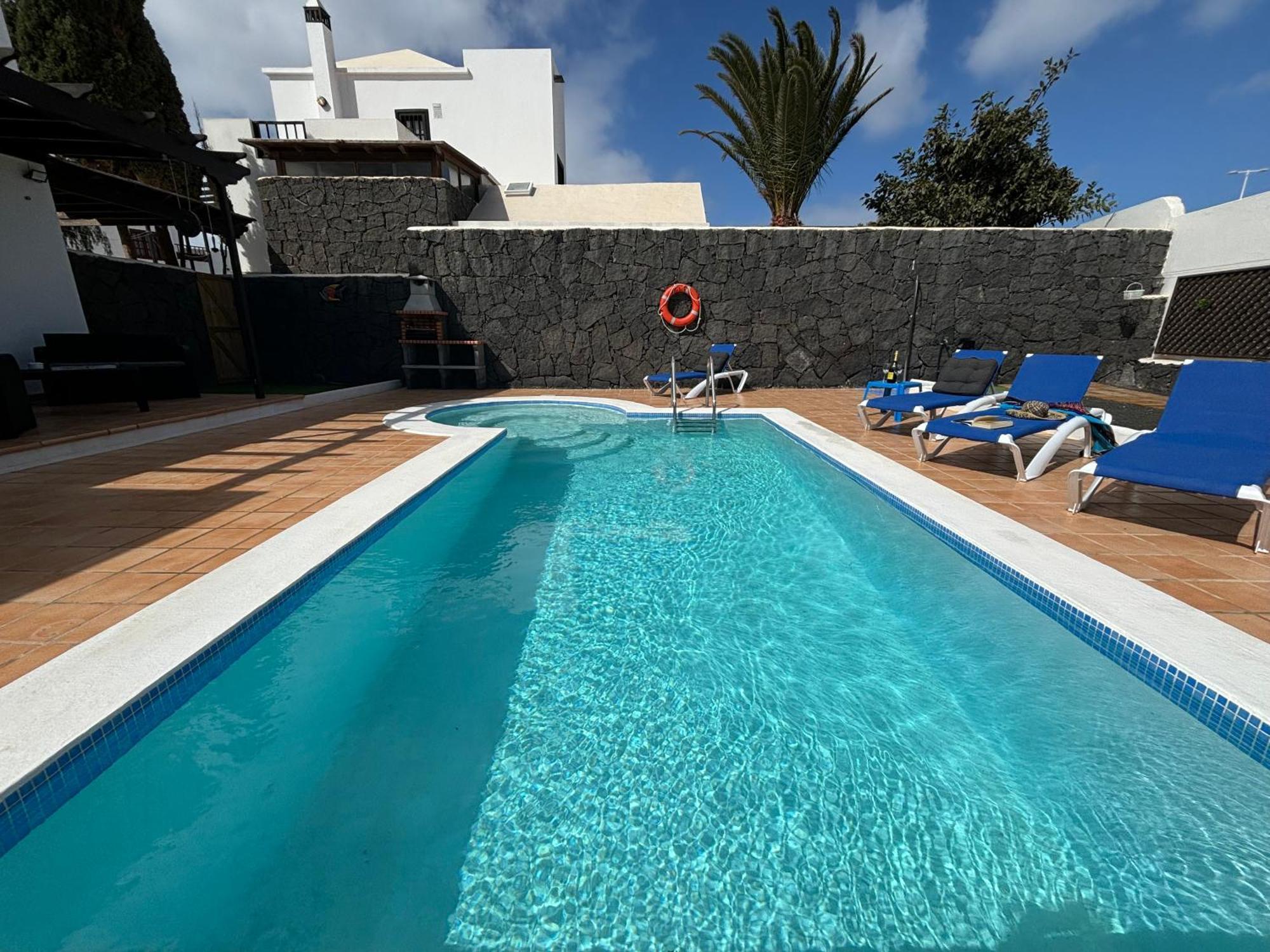 Villa Adel 56, Private Heated Pool, Parking Playa Blanca  Exteriér fotografie